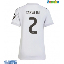 Real Madrid Daniel Carvajal #2 Domaci Dres za Ženska 2025-26 Kratak Rukav